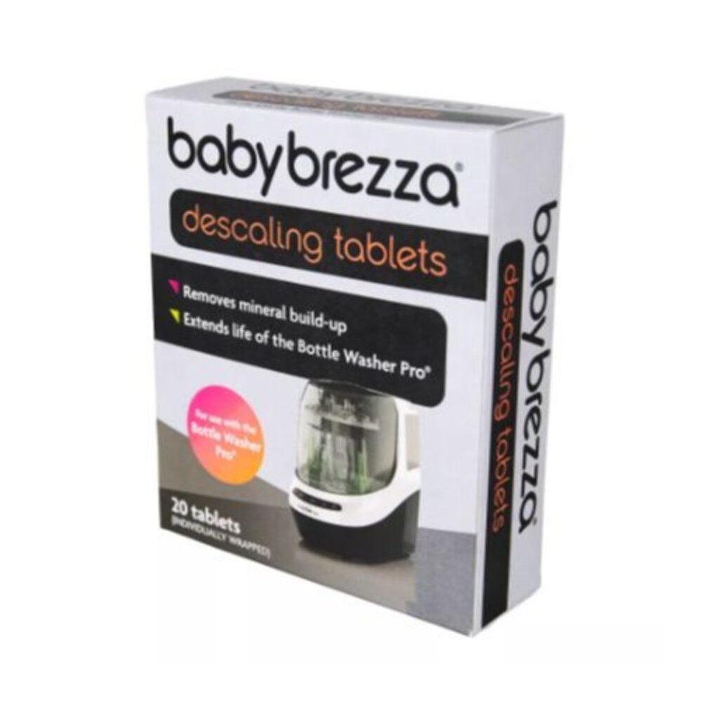 Baby Brezza Universal Detergent Tablets 20 Count Bottle Washer Soap Baby Safe